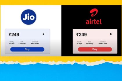 Airtel and Jio remove their ₹249 internet plans