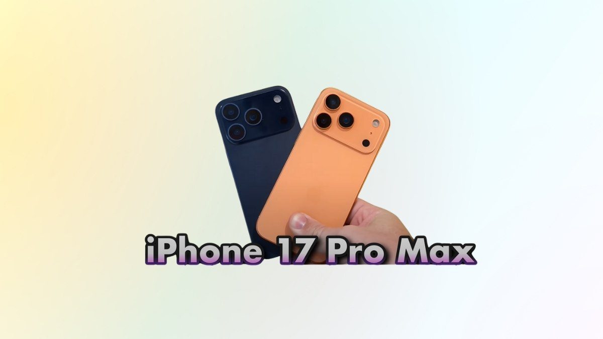 apple iphone 17 pro max model is less than two weeks away from launch