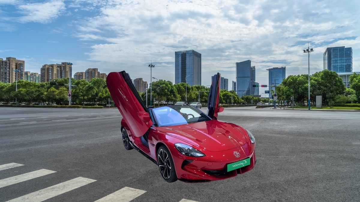 MG India launches MG Cyberster electric sports car