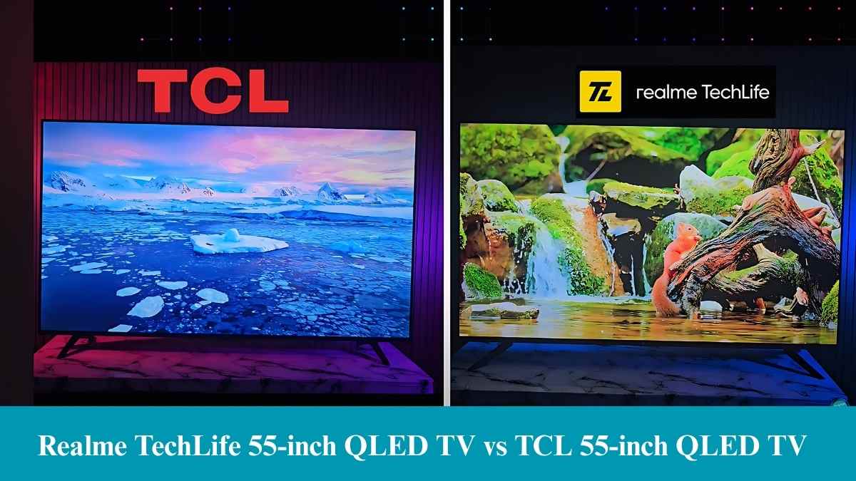 Realme TechLife 55-inch QLED TV vs TCL 55-inch QLED TV