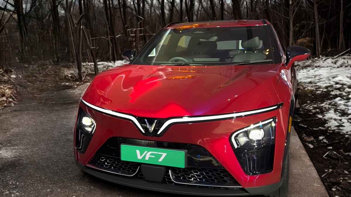 VF7 electric car The most affordable all-wheel drive electric car